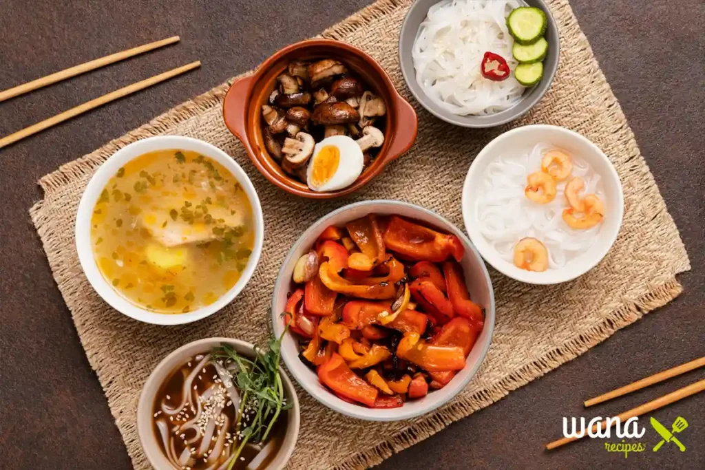 A bowl of Chinese congee, a traditional Asian breakfast dish, topped with scallions, shredded chicken, and a boiled egg.