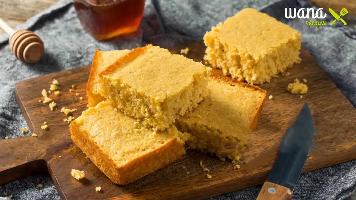 Golden, crispy Southern cornbread made with rich beef tallow, freshly baked in a cast-iron skillet.